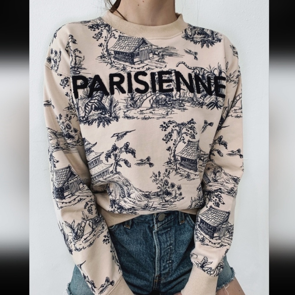NWT Ell and Emm Parisienne Sweatshirt